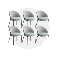 Lot  de 6 chaises